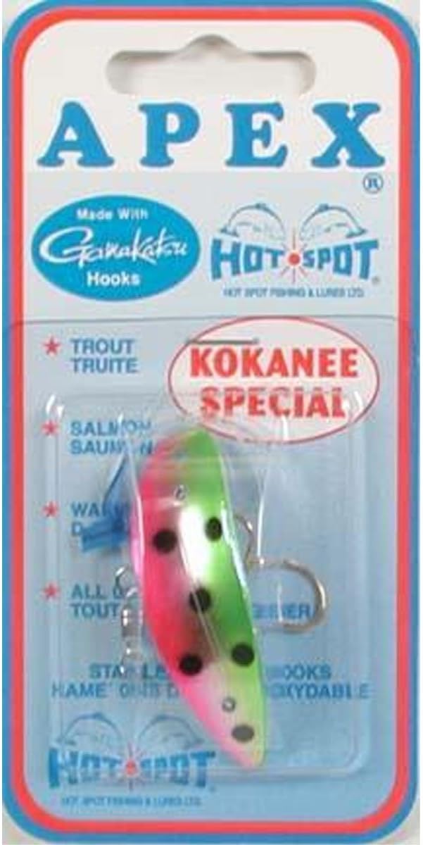 Apex Tool Group - Brandclub - Apex Kok Spec Flame Sparkle Lure, Orange Apex Tool Group - Brandclub - Apex Kok Spec Flame Sparkle Lure, Orange