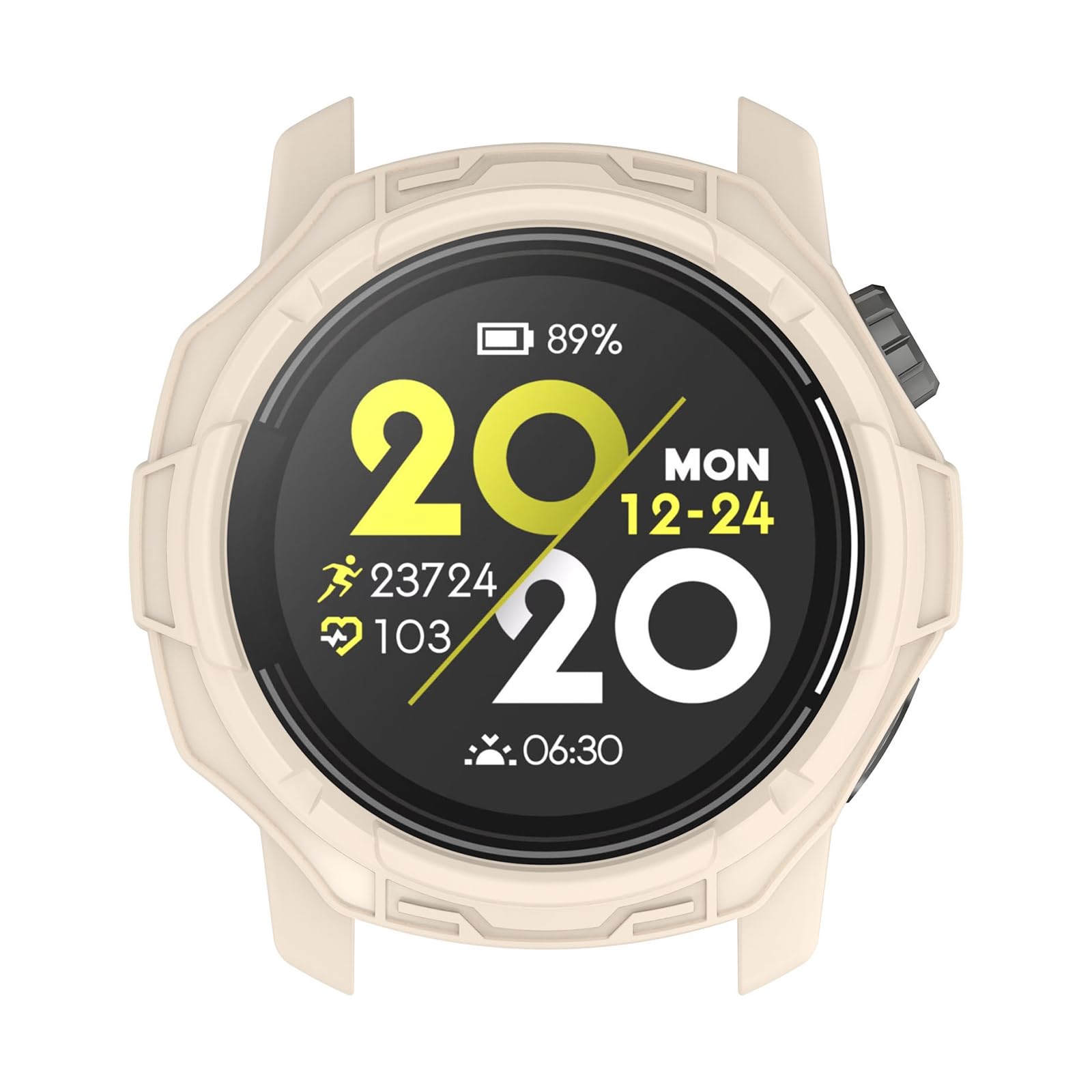 FGDTREE Smart-Watch Case Protective Cover for COROS PACE 3 Watch Multiple Colors