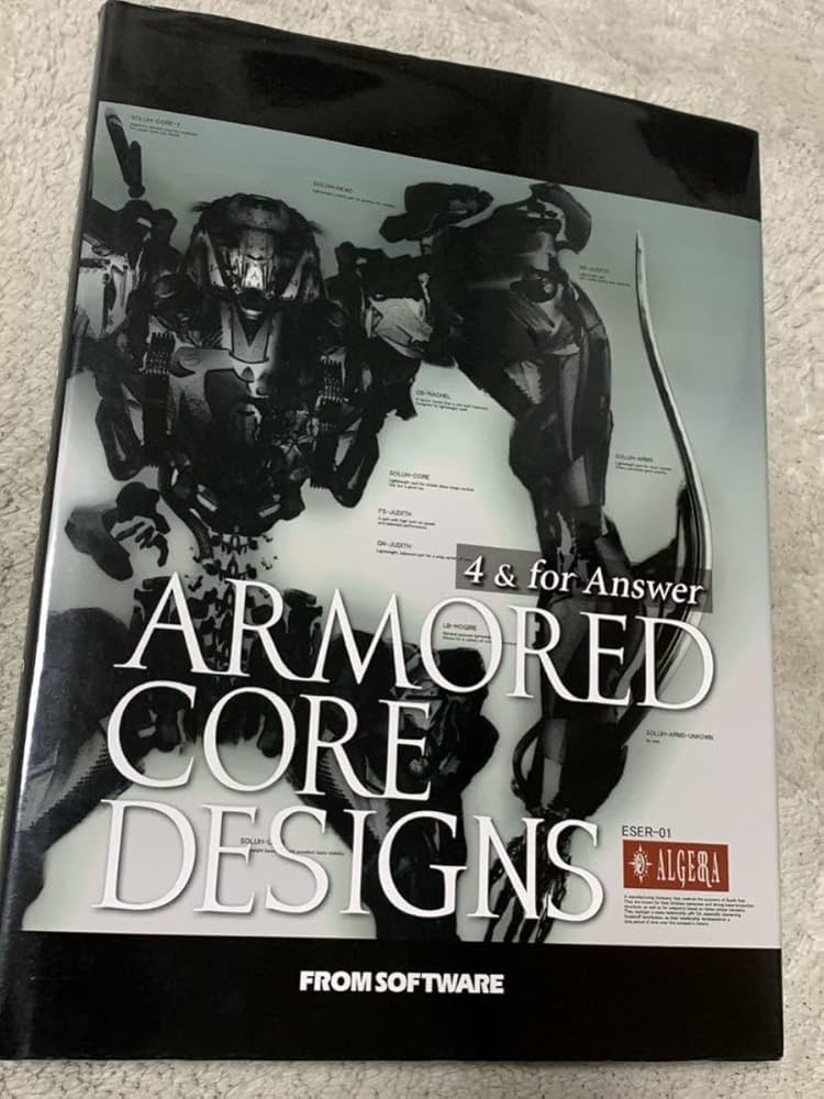 Amazon | ARMORED CORE DESIGNS 4 & for Answer アーマードコア