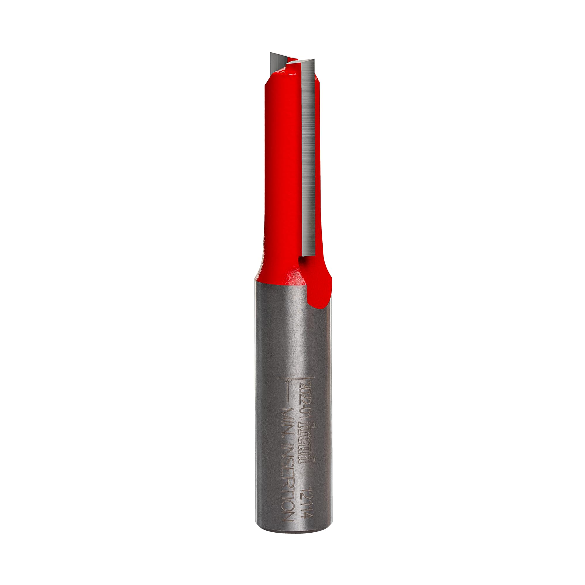Freud 12-114: 15/32" (Dia.) Double Flute Straight Bit with 1/2" Shank