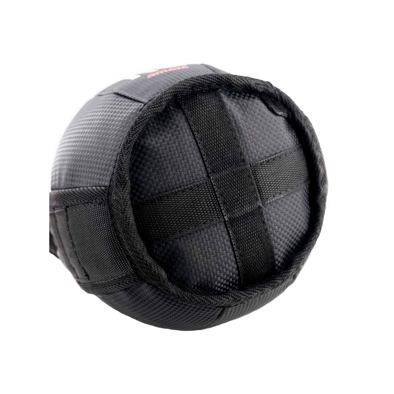 AMAYA SPORT Kettlebell konkurencyjny miękki - 10 kg, chromowana stalowa rączka, wypełniona nylonem i stalą, Rosyjska waga, Power Bag, Trening siłowy, ćwiczenia podnoszenia ciężarów,