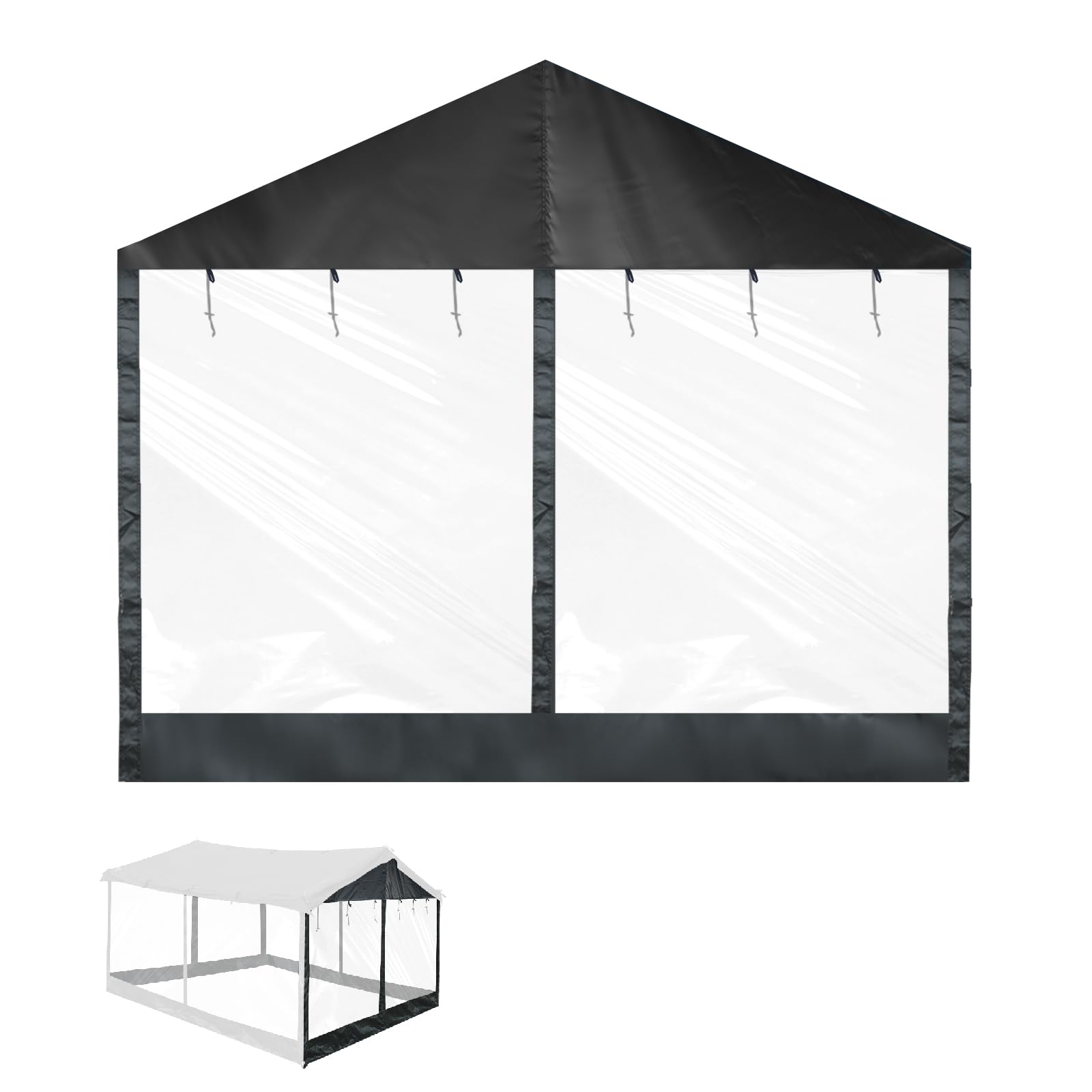 Amazon.co.jp: GOGlamping HENKAKUタープテントTC 専用 DIYウォール