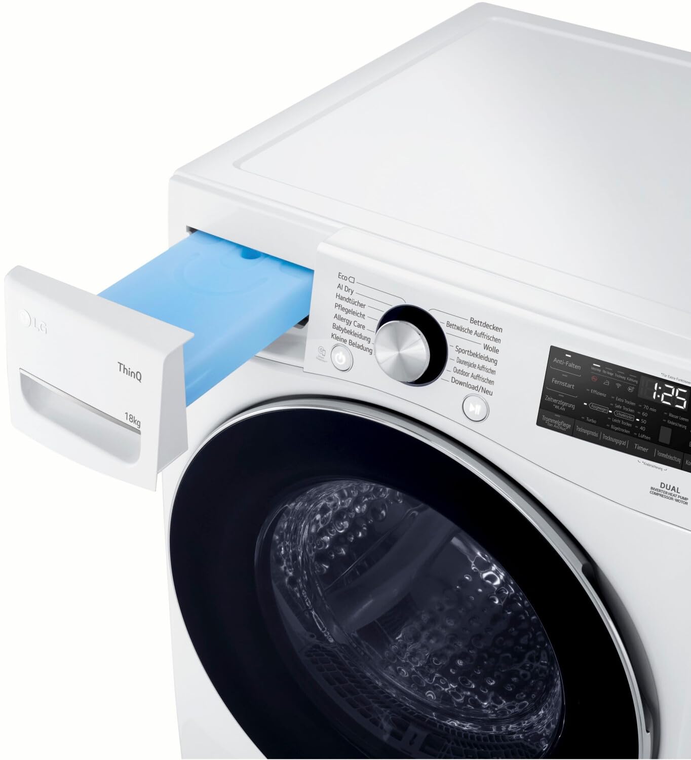 LG Wärmepumpentrockner RT18VT, Allergy Care
