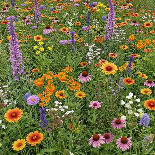 Image of Ferry-Morse Bird & Butterfly Bulk Wildflower Seeds, 210,000+, 1 lb