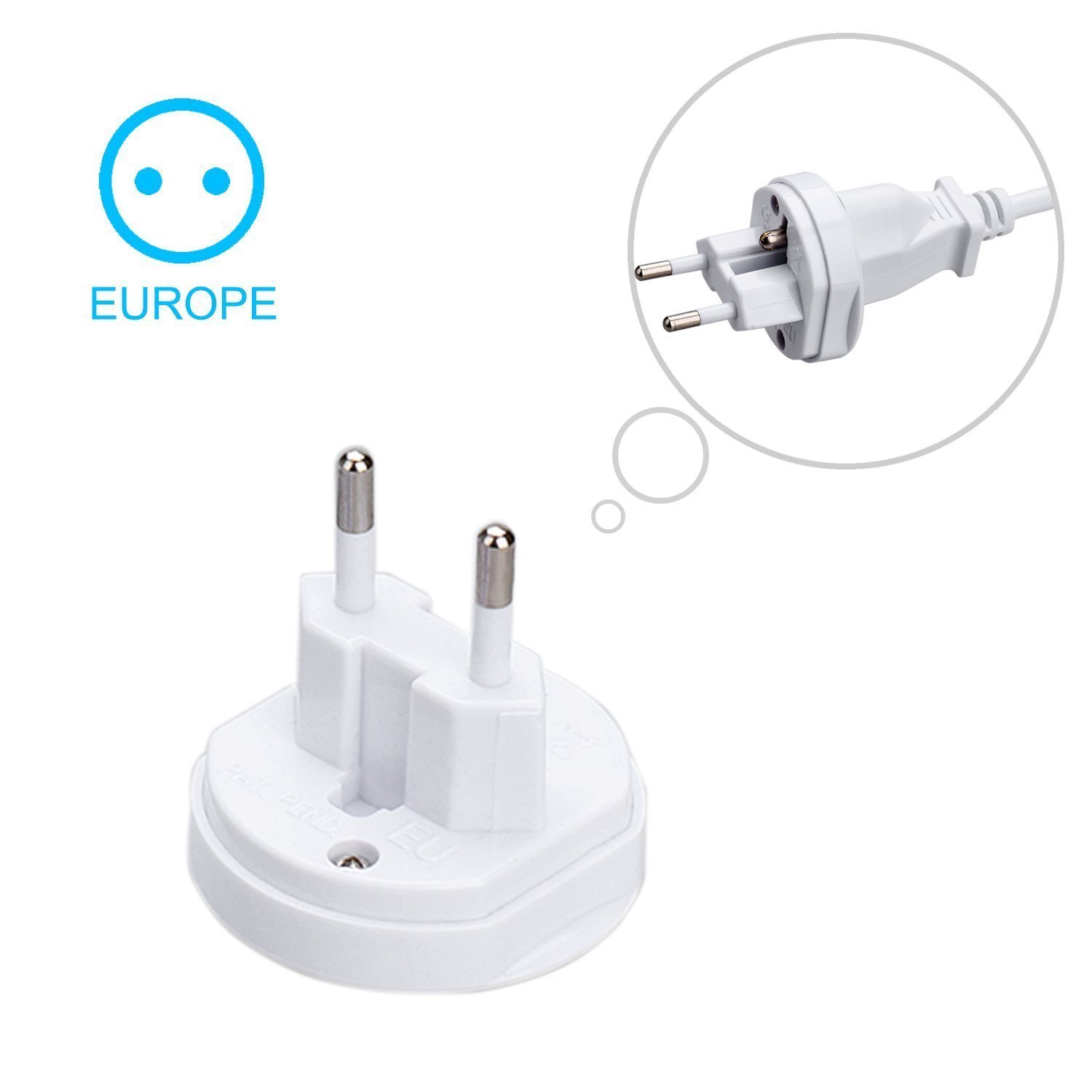 EzLife International Multipurpose Travel Adapter All in One US, AUS, UK, EU, NZ, Europe, North/South America & 150+ Countries (Pack of 1) — Amazon image 7