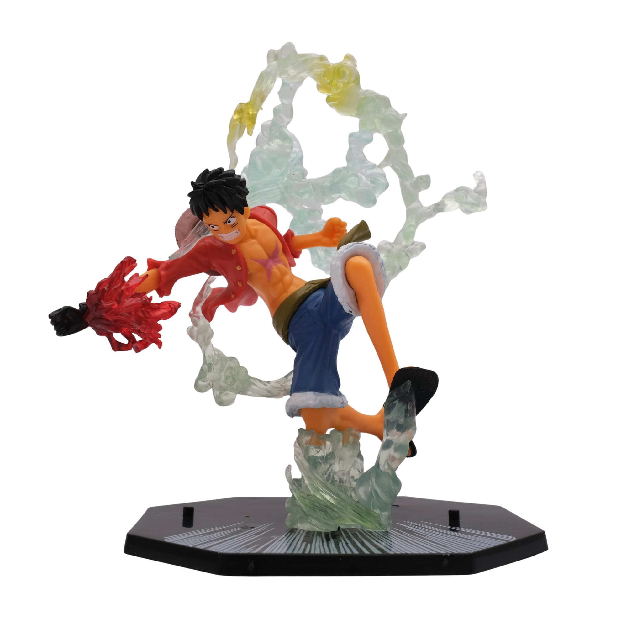 STORE 2508 Store2508 Monkey D. Luffy Anime Action Figure 17cm Height Lightweight Attractive Durable for Home Decors, Office Desk and Study Table