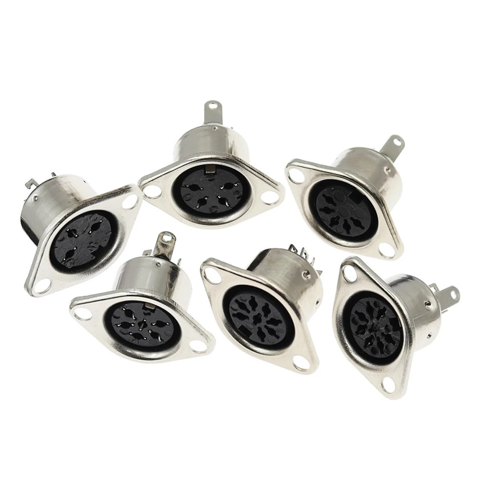 3/4/5/6/7/8-polige Buchse, DIN-Adapter, MIDI-Kabelanschluss, 1 Stück (3-polig)