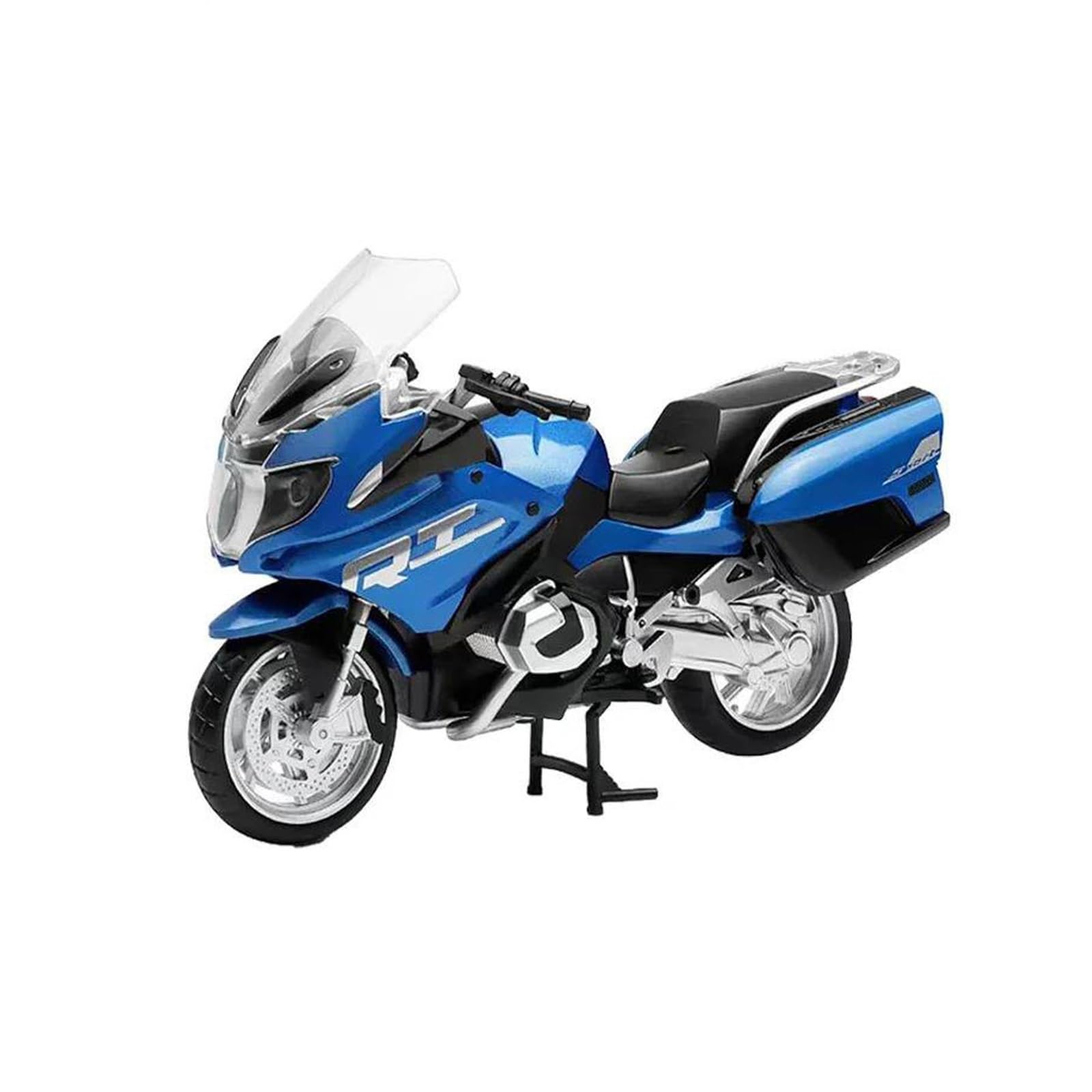Modelo a escala de moto Modelo De Motocicleta Carreras Para BMW R1250RT A Escala 1/12, Aleación Fundida A Presión, Juguete Colección, Miniatura Para Coche, Decoración Del Hogar(Blu)
