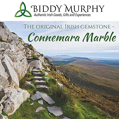 Biddy Murphy Irish Connemara Marble Oval Beaded Necklace for Women, 25" Inch, Strength, Beauty & Good Luck, Traditional Celtic Fine Jewelry Made in Ireland4