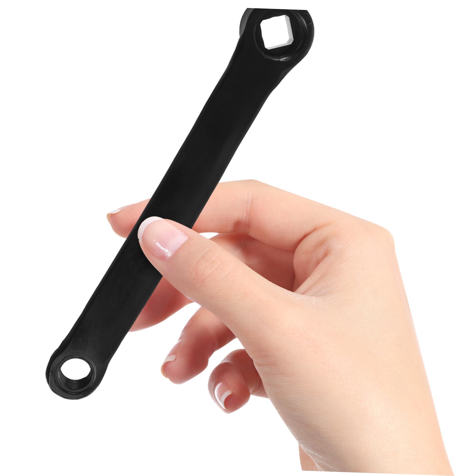 POPETPOP Set di Pedivelle per Bicicletta 40 Denti in Acciaio Corona Robusta, Braccio della Pedivella per Riparazione Bici, Forniture Guarnitura Compatibile per Ciclisti e Uso Outdoor