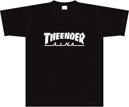 Amazon | Tシャツ 【Lサイズ】 アイナ・ジ・エンド 黒×白 077W