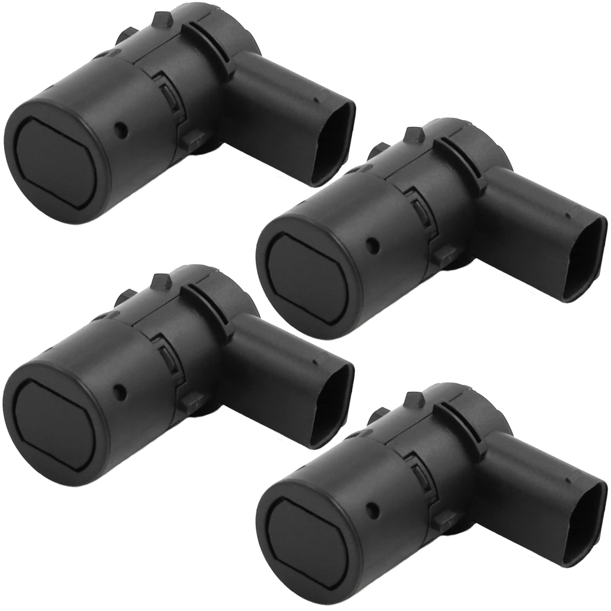 (Lot de 4) Capteur Radar de Recul Aide Stationnement Arrière compatible pour CLIO II III IV ESPACE IV KANGOO LAGUNA II III MASTER II III MODUS THALIA I TRAFIC II TWINGO II - 8200049263
