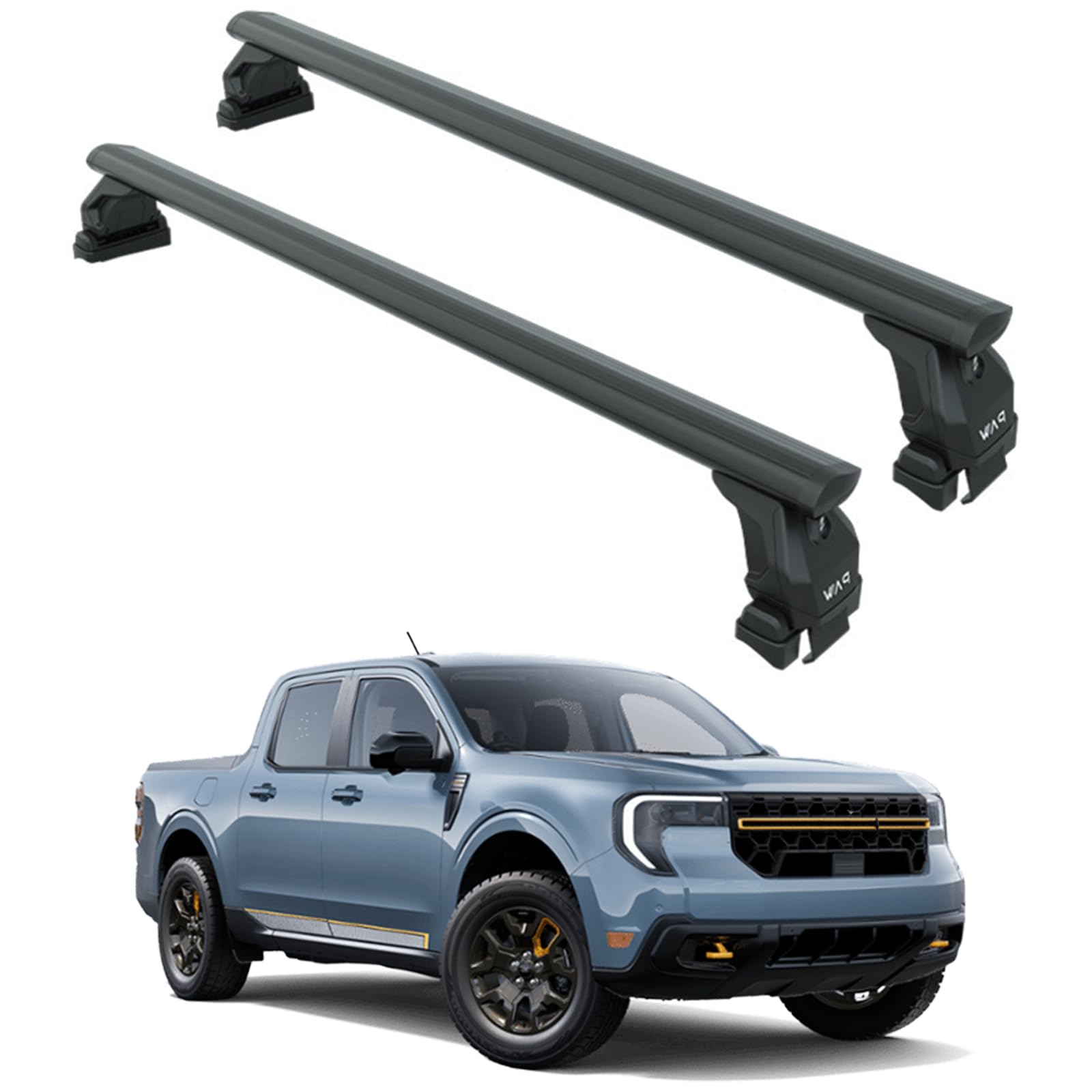 Amazon.com: For Ford Maverick Roof Rack Cross Bars Normal Roof Alu ...