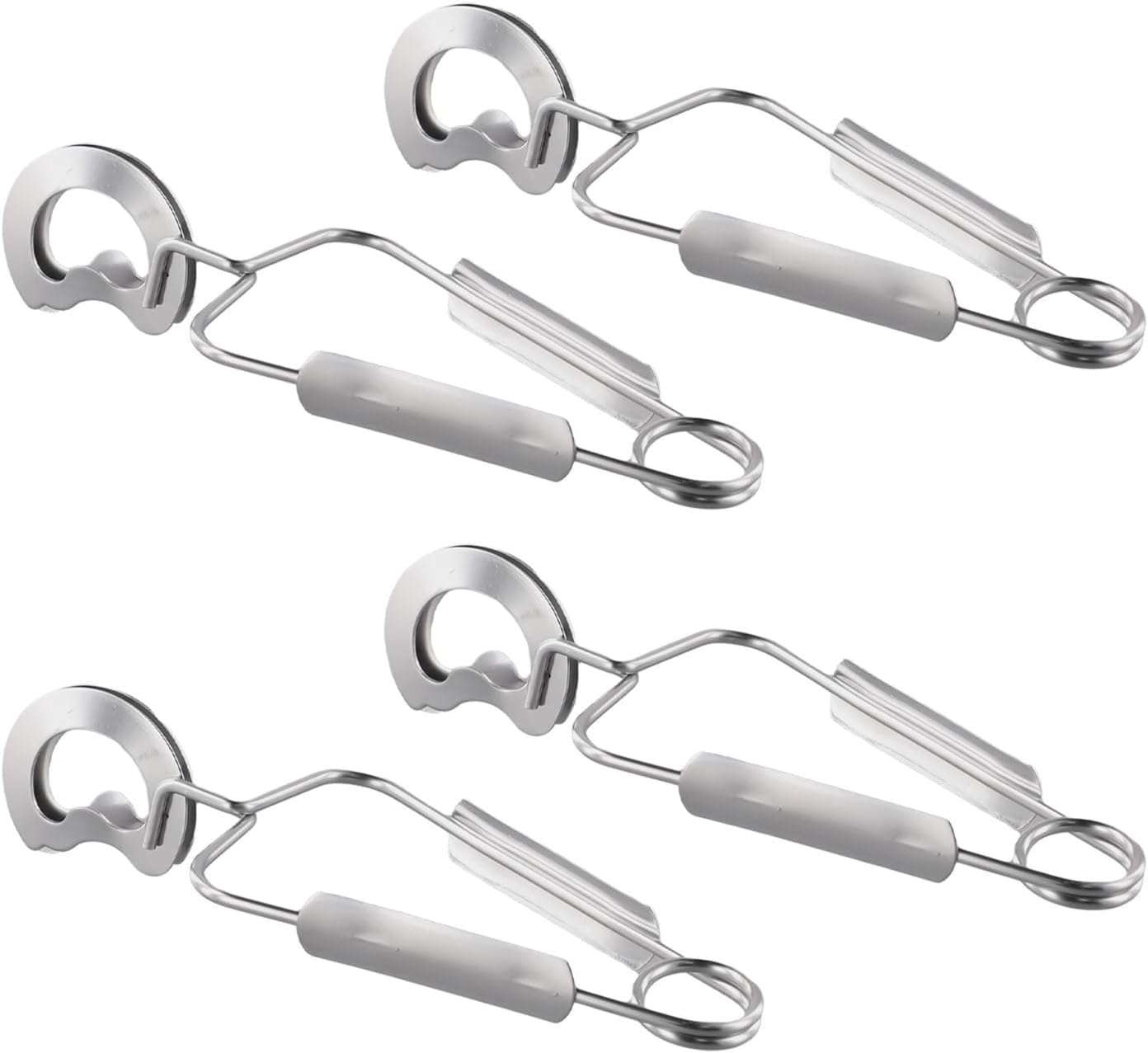FUBESK 4Pcs Escargot Snail Tongs, Stainless Steel Escargot Serving Tools, Used As Tea Clamps Ice Cube Grabbers Candy Clips And Other Kitchen Gadgets
