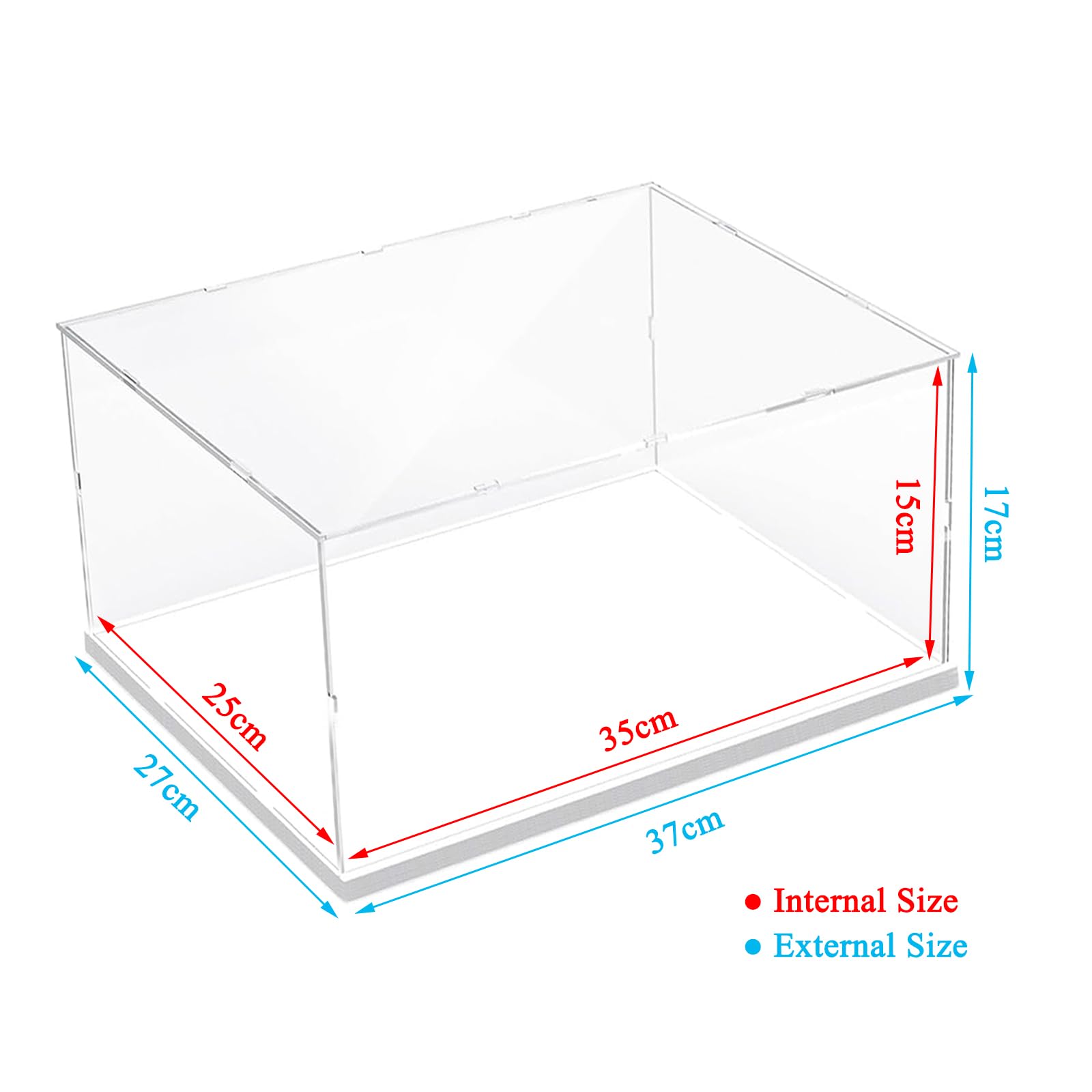 Acrylic Display Case for Collection for Lego Millennium Falcon 75375 for Friends 21319 Car 42151 75380 42204 - Image 2