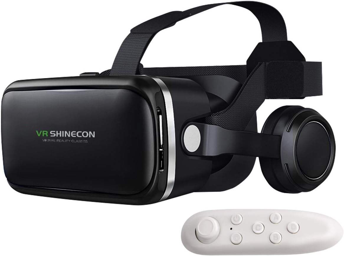 Amazon Co Jp Anskp Vrゴーグル 4 7 6インチのスマホ Iphone6 7 Plus対応 ２０１７年第二世代 視界 レンズ距離を調整可能 イヤホン実装 音量調整 動画一時停止 3dvr ゴーグル Bluetoothリモコン付 ブラック 家電 カメラ