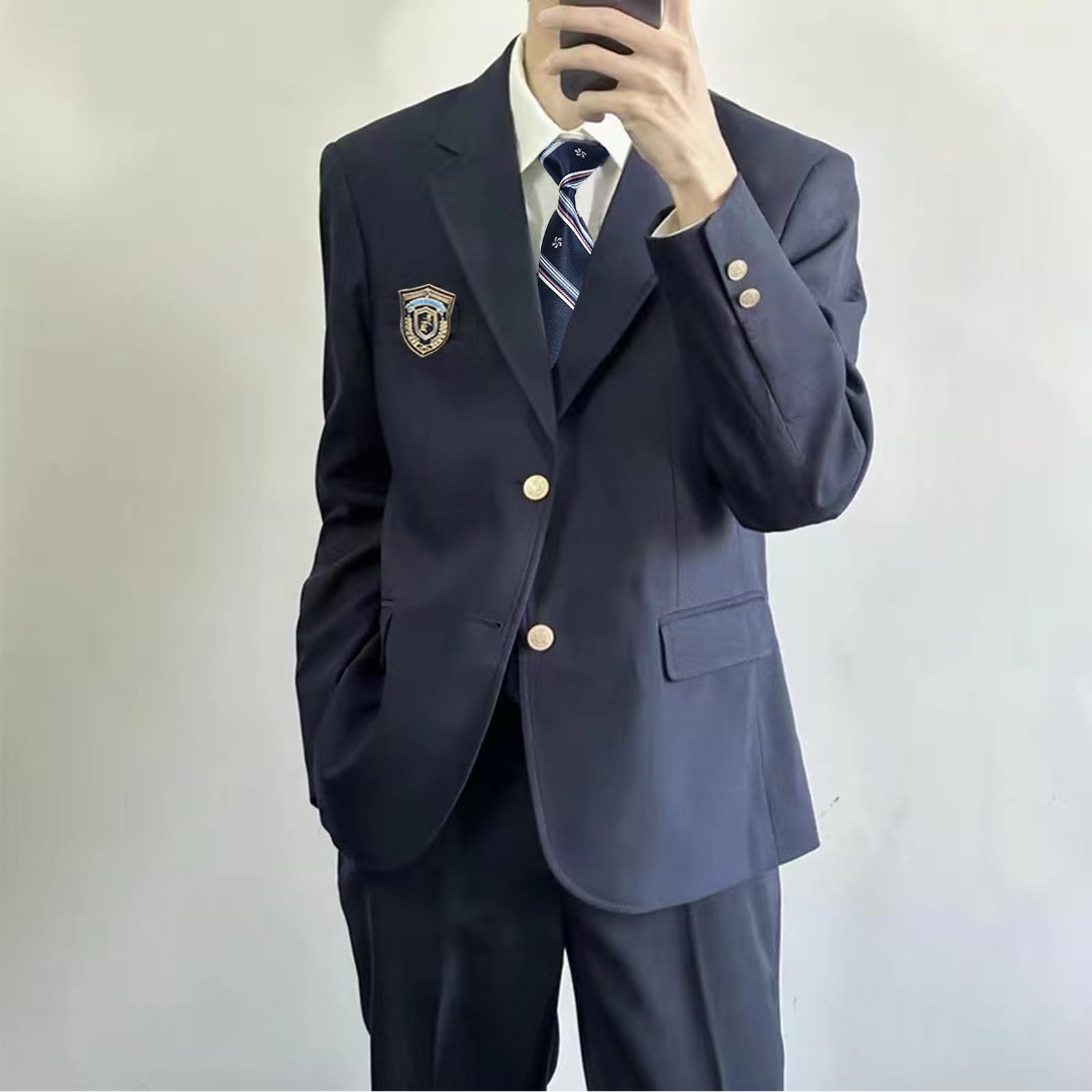 黒い学ラン 男 男児 サイズ140 ショートズボン2枚セット CHOPIN