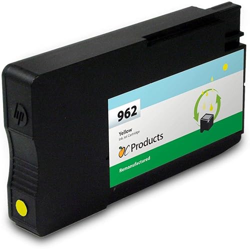 Miniatura 6 de Paquete de 4 cartuchos de tinta remanufacturados de repuesto para impresoras HP 962 para Officejet Pro 9010 9015 9016 9018 9020 9025 (1 negro, 1