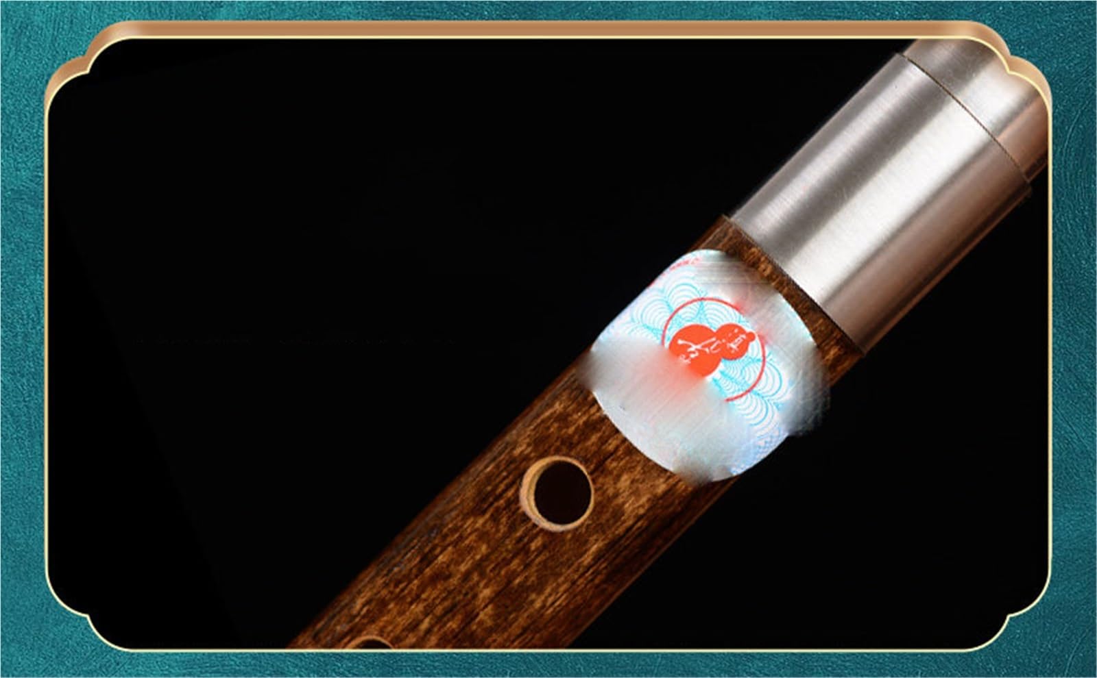 Hulusi Seven Hole Hulusi (rodzaj Fletu Chińskiego) Profesjonalny Instrument Wykonawczy Dla Dorosłych W Tonacji F Dur (poziom Początkujących)(Adults)