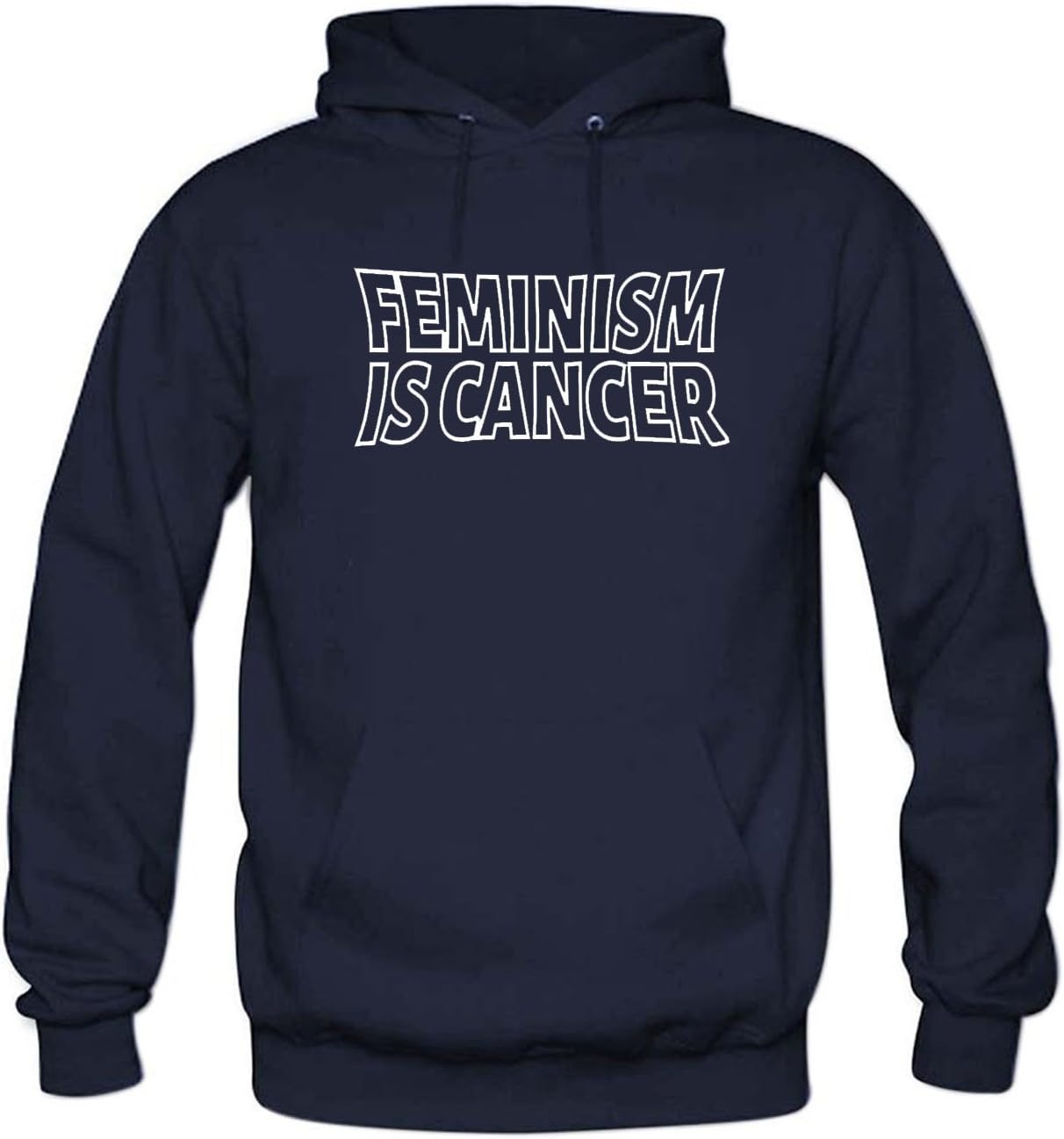 KUYUE Women's Feminism is Cancer Hoodie