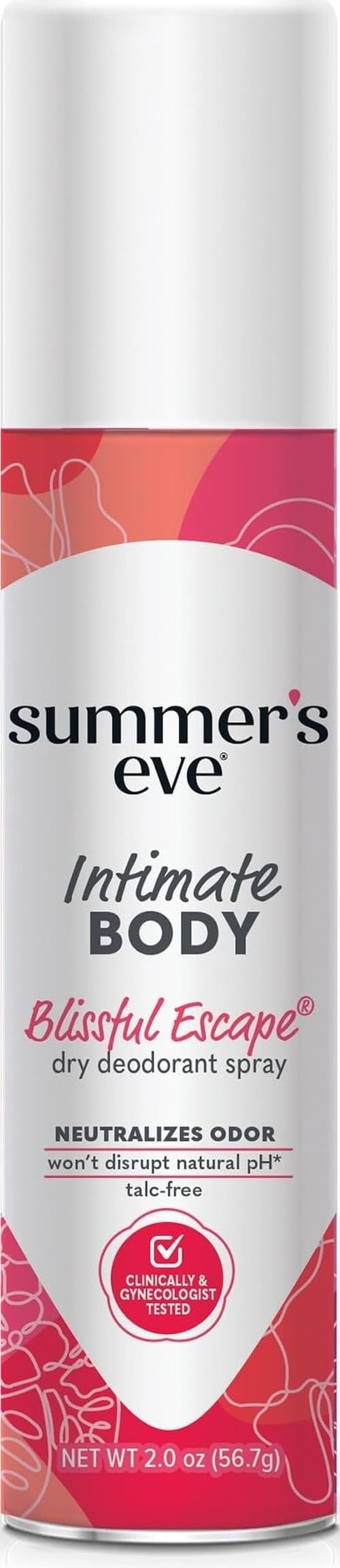 Summer's Eve Daily Refreshing Feminine Spray, Blissful Escape, 2 Oz