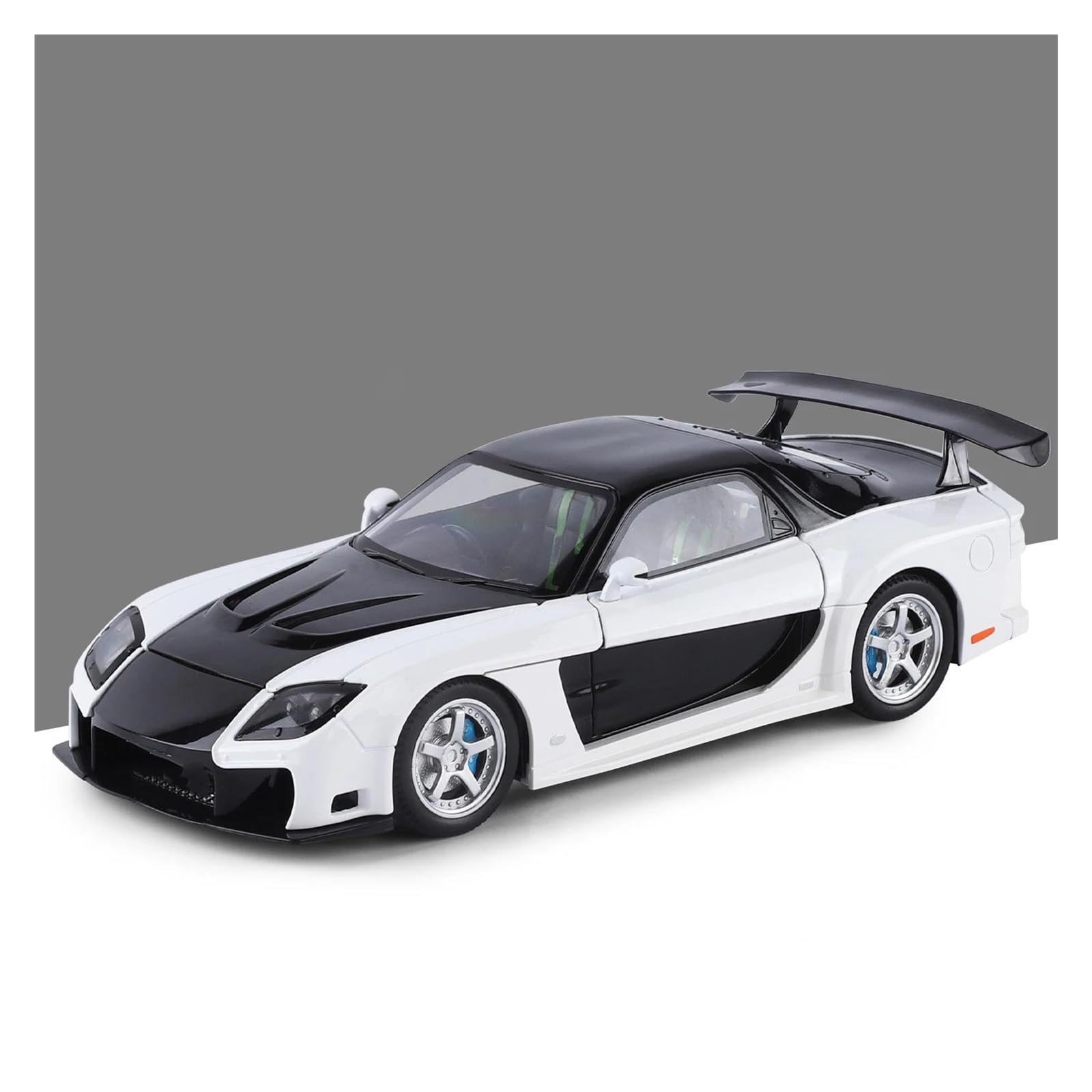 Btwodian Scale Model Car For Mazda RX7 RX-7 Diecast Model Car