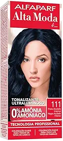 Tonalizante Kit 1.11 Preto Azulado Intenso Alta Moda 120g