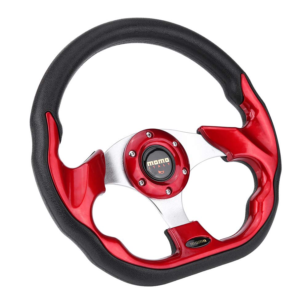 320mm carbon race stuurwiel modificatie race stuurwiel mini rood suede drift stuur geschikt voor carbon auto stuurwiel