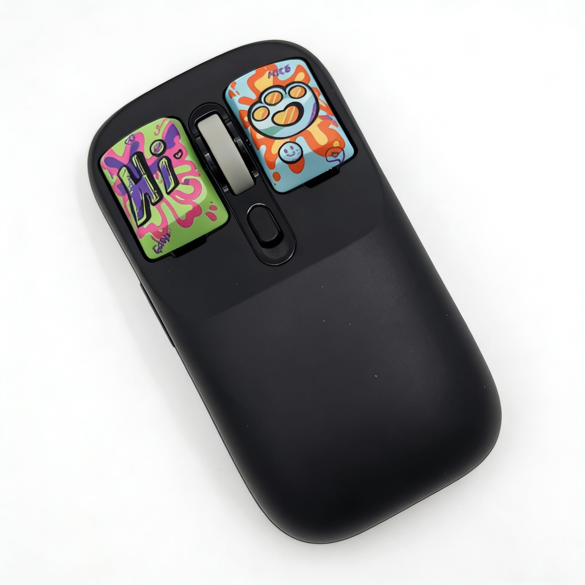 Photo 1 of Jiieuilk Retro Wireless Mouse - Black
