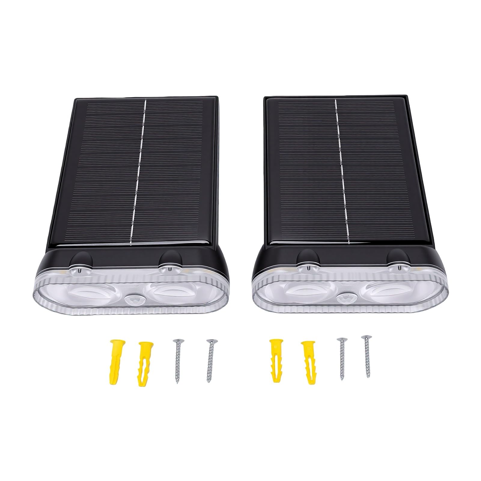 52 Luci Solari a LED Impermeabilizzanti per Esterni per Vialetti da Giardino, Luci Solari Paesaggistiche per Esterni, Giardino, Cortile con Accensione Automatica e 3 modalità di