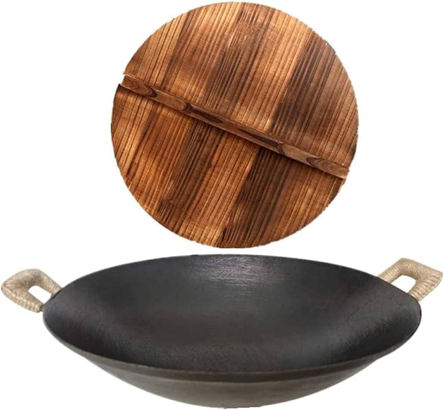 Amazon|おいしいノンスティックバイノーラル中華鍋、耳麻ロープ Amazon|おいしいノンスティックバイノーラル中華鍋、耳麻ロープ