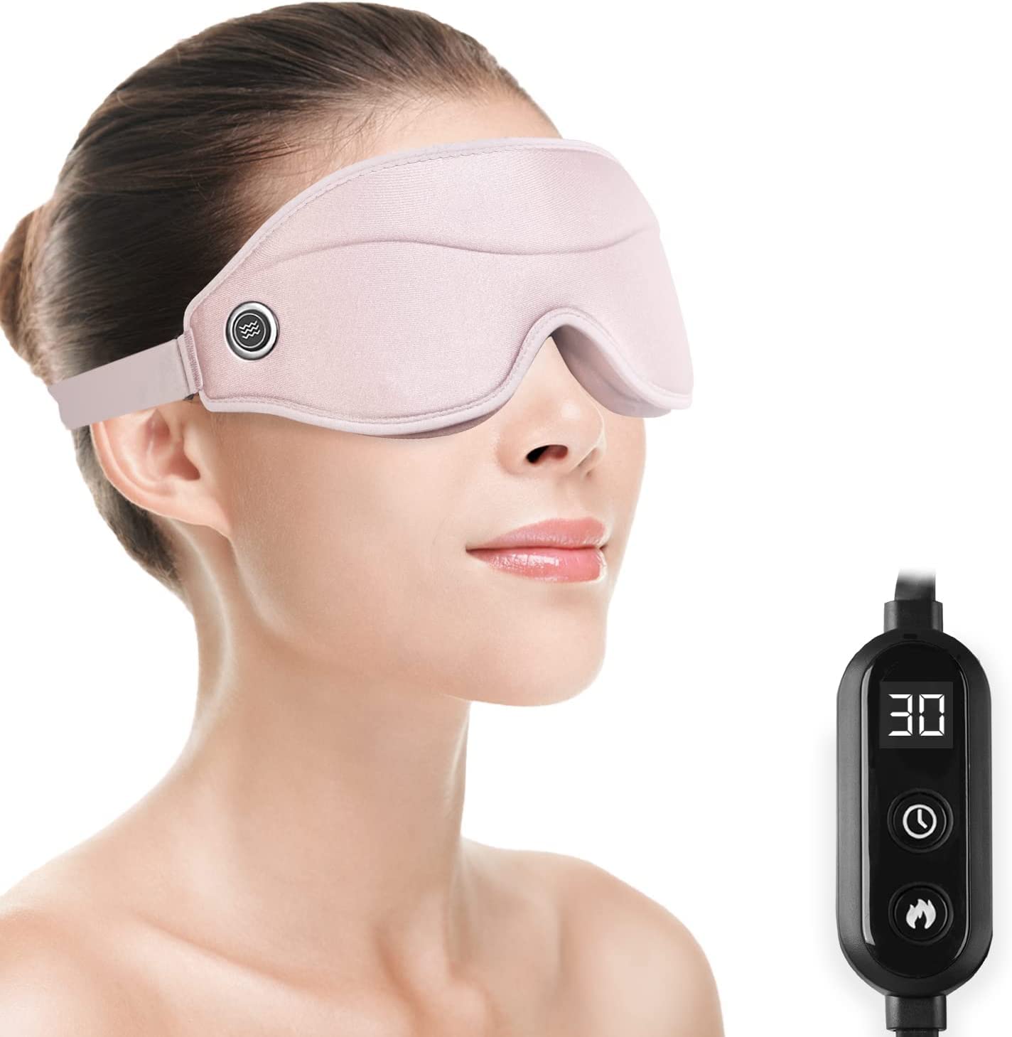 Amazon.com: DR.PREPARE 3 in 1 Heated Massage Eye Mask, 3D