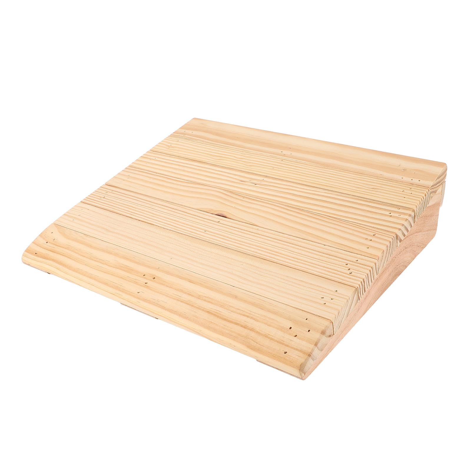 Rampe d'accès en bois portable pour réduire les obstacles de seuil beige