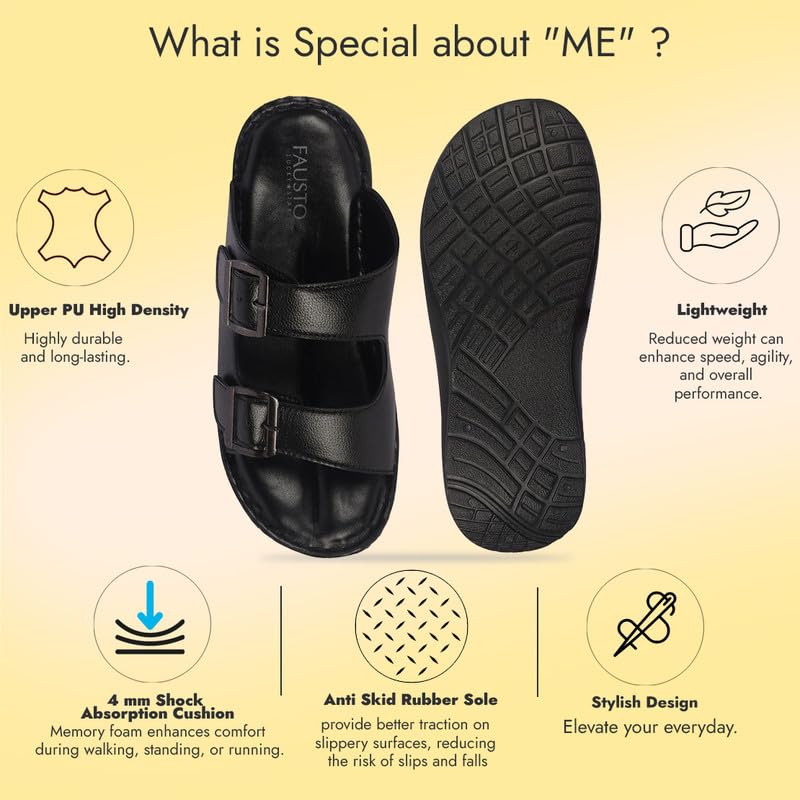 Image of FAUSTO Men Slip On Sandal