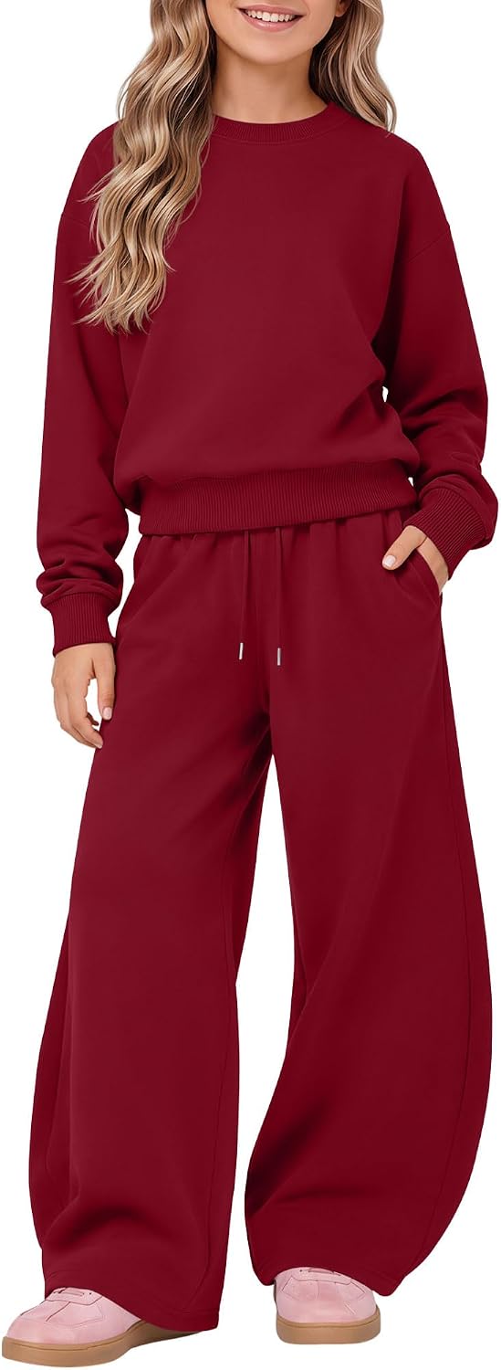 Girls 2 Piece Outfits Sweatsuit Set