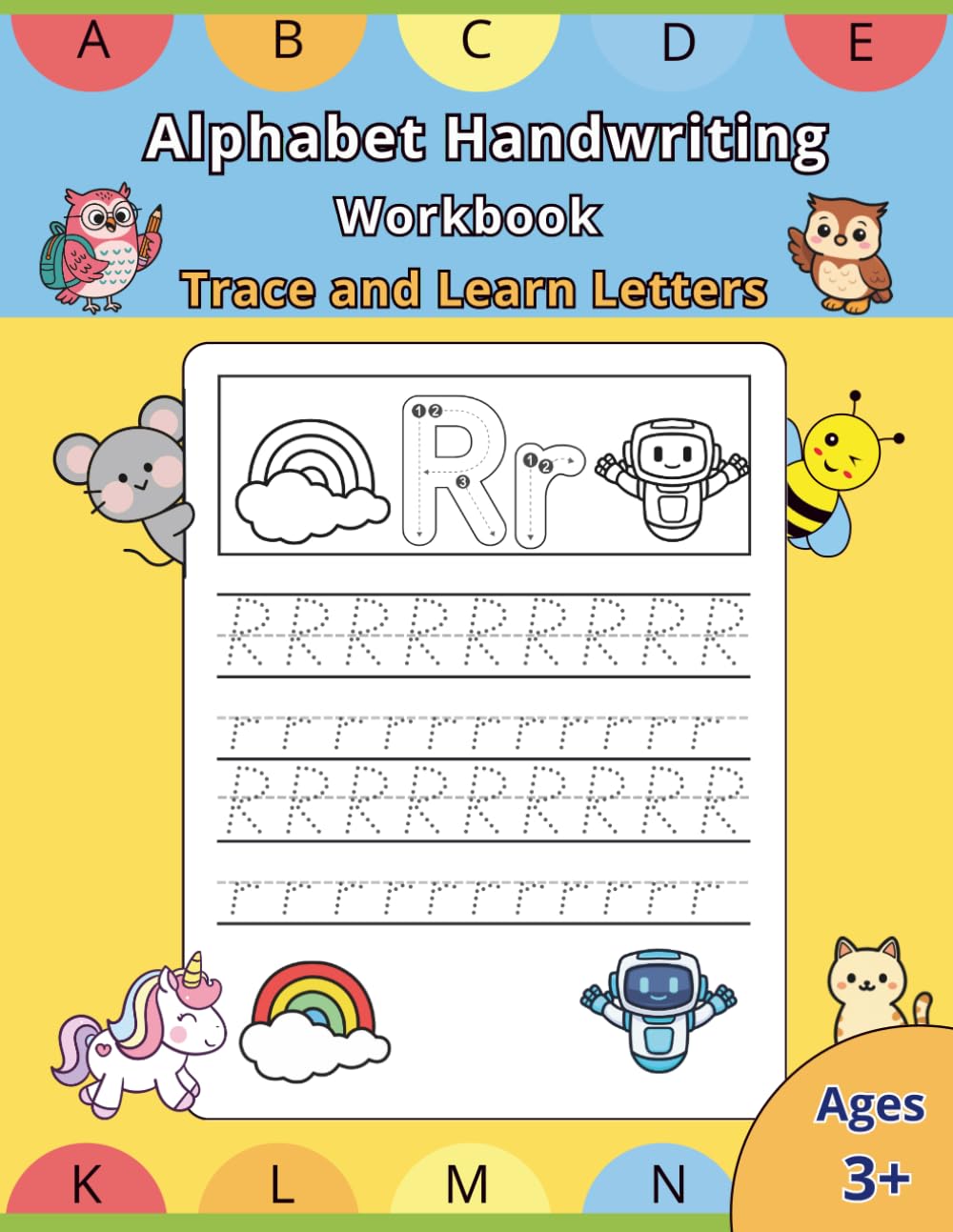 Alphabet Handwriting Workbook: Trace and Learn Letters