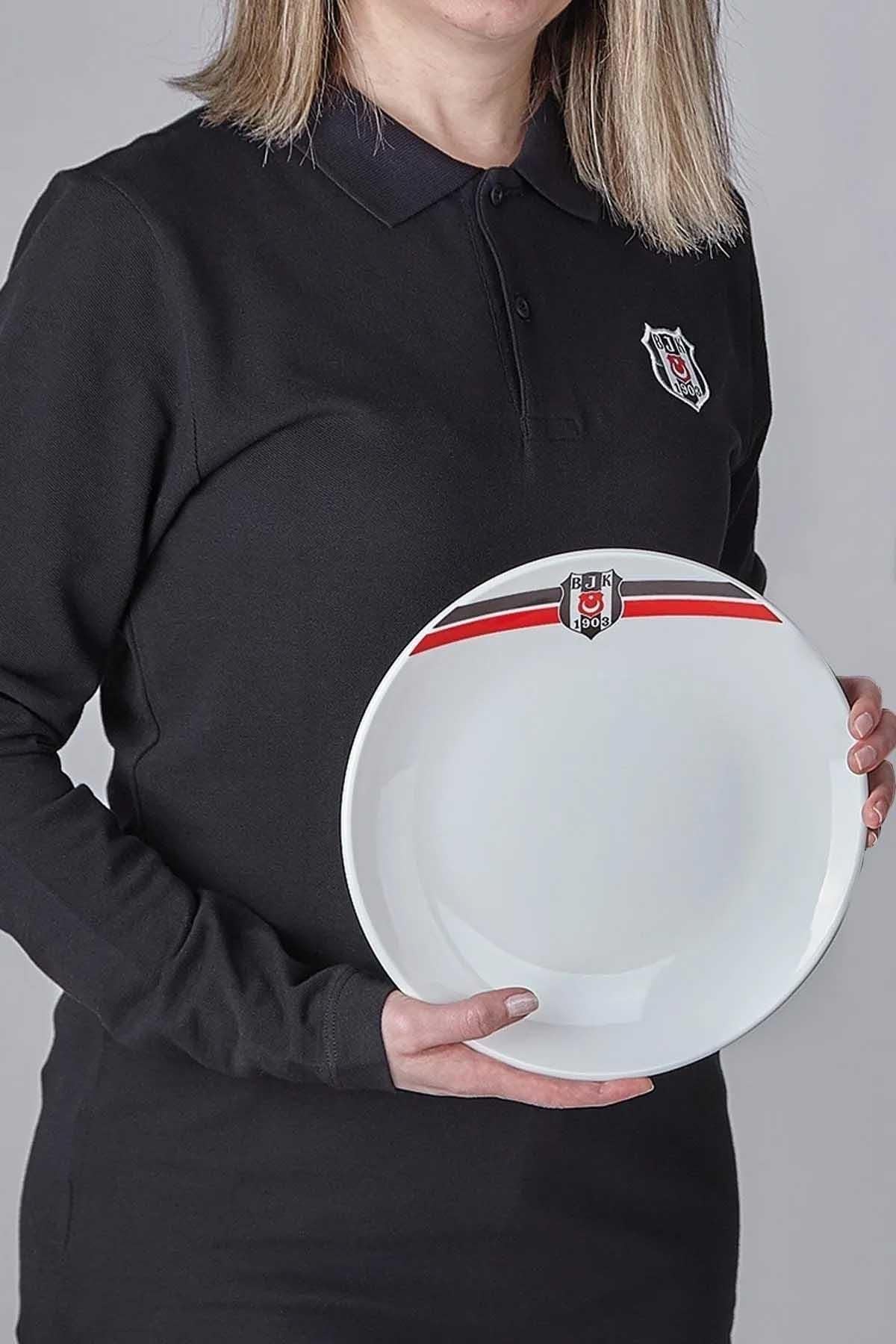 Lisanslı 2'li Porselen Pasta Tabağı