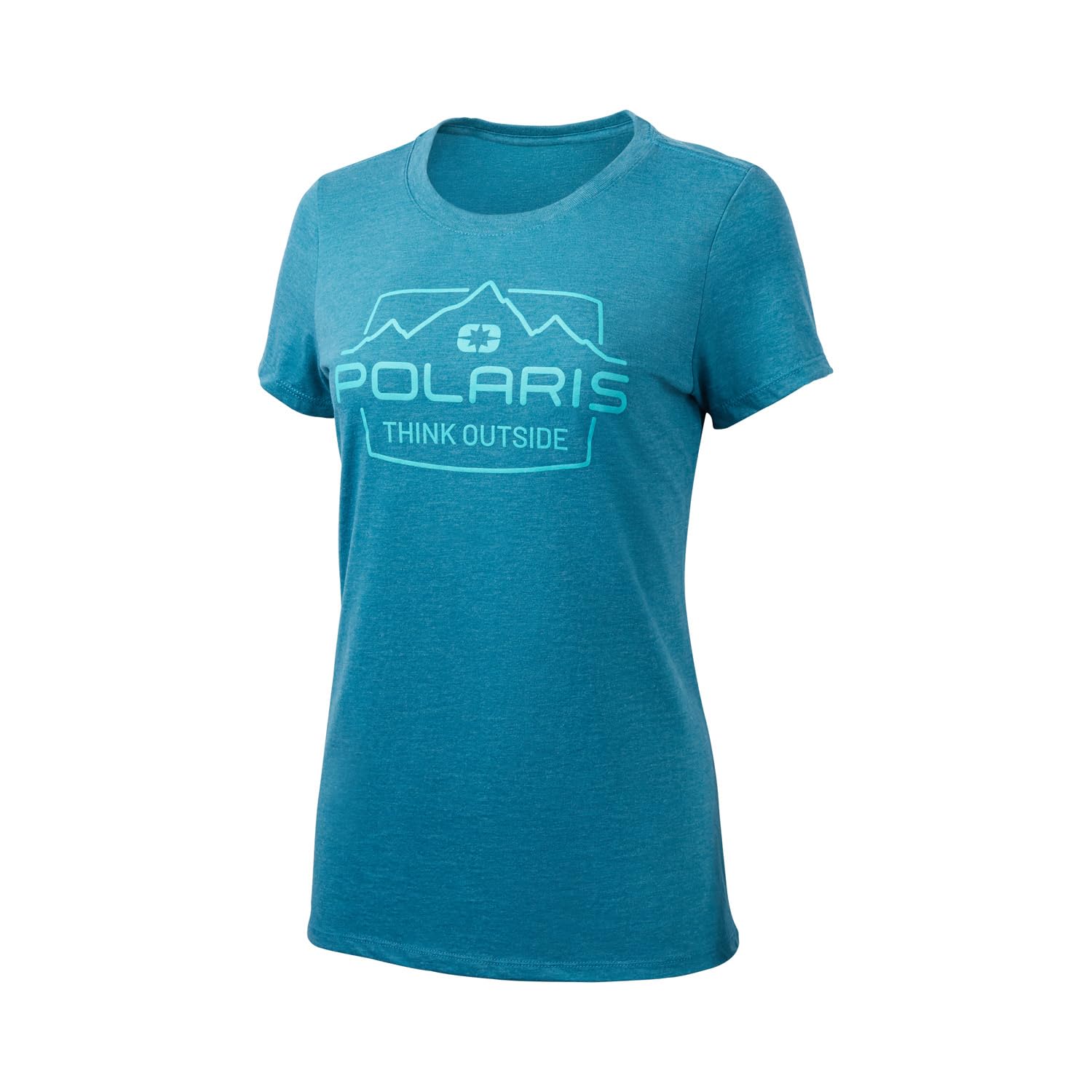 Polaris ATV Women's Adventure Tee - M Teal