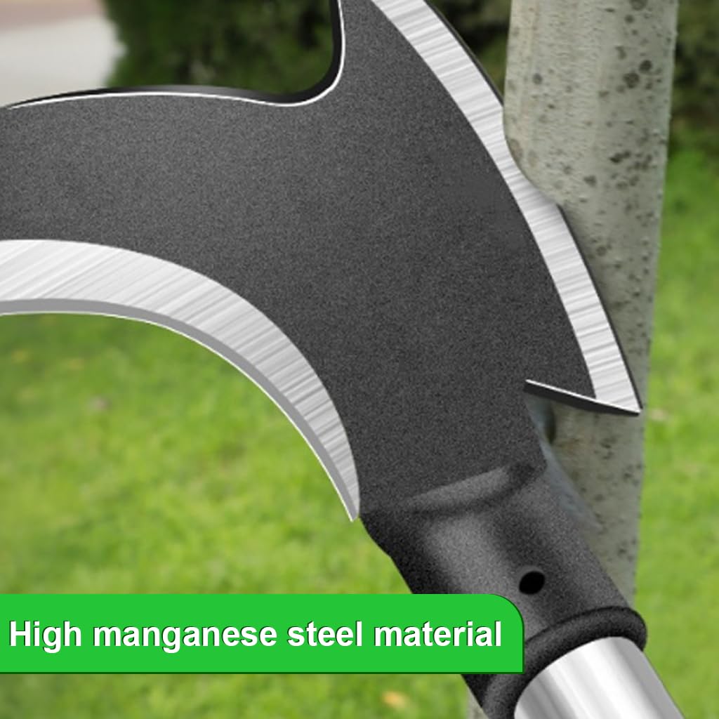 HASTHIP® Weed Remover Tool Without Handle - 2 in 1 Grass Removing Tool for Chopping - Image 5 thumbnail