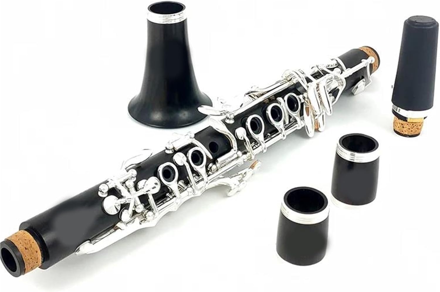 Eb Rosewood Clarinet Silver Plated Keys Clarinet(Silver keys)