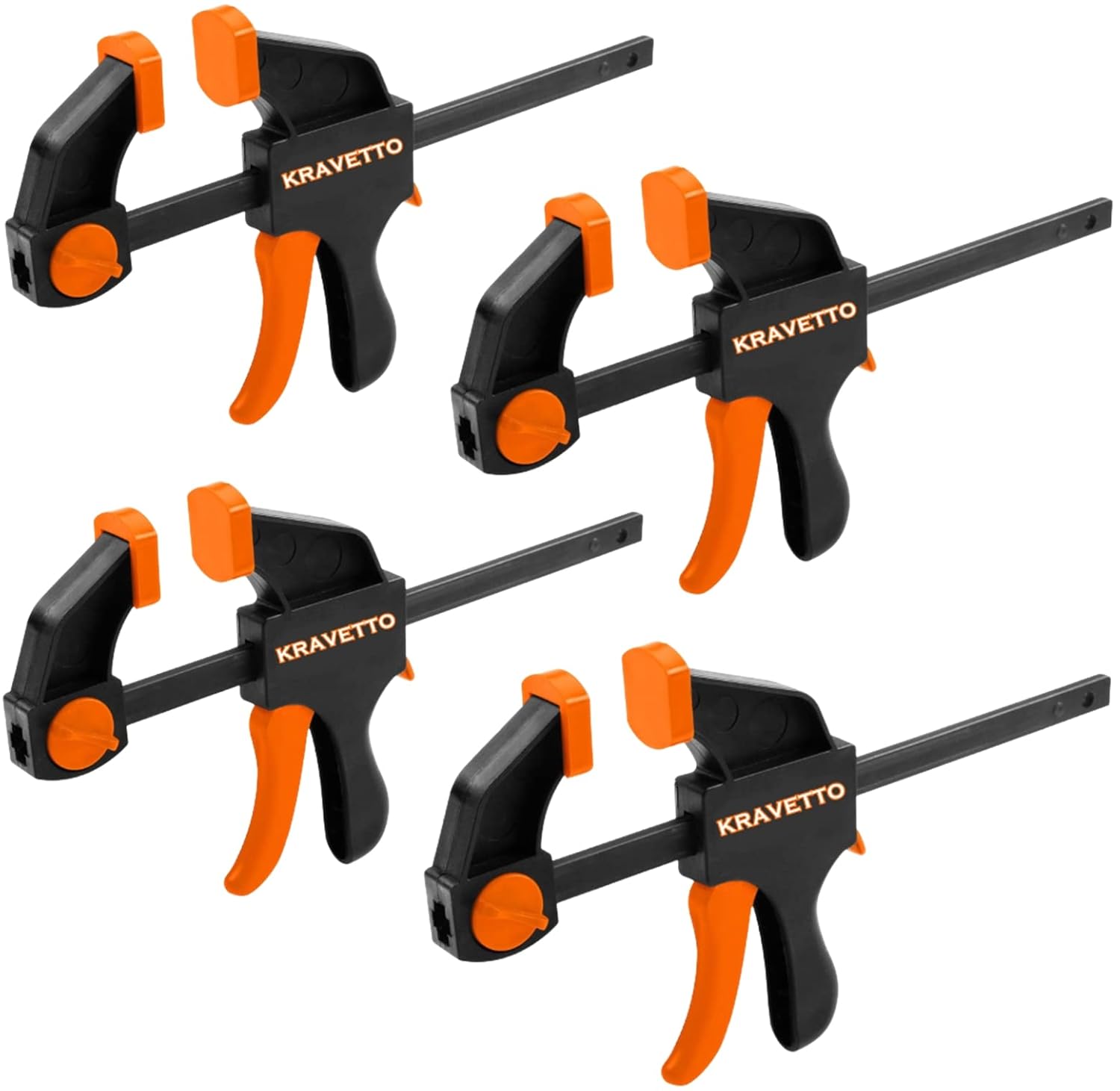 KRAVETTO 300mm (12") Quick Grip Clamps, Bar Ratchet Clamp/Spreader, One