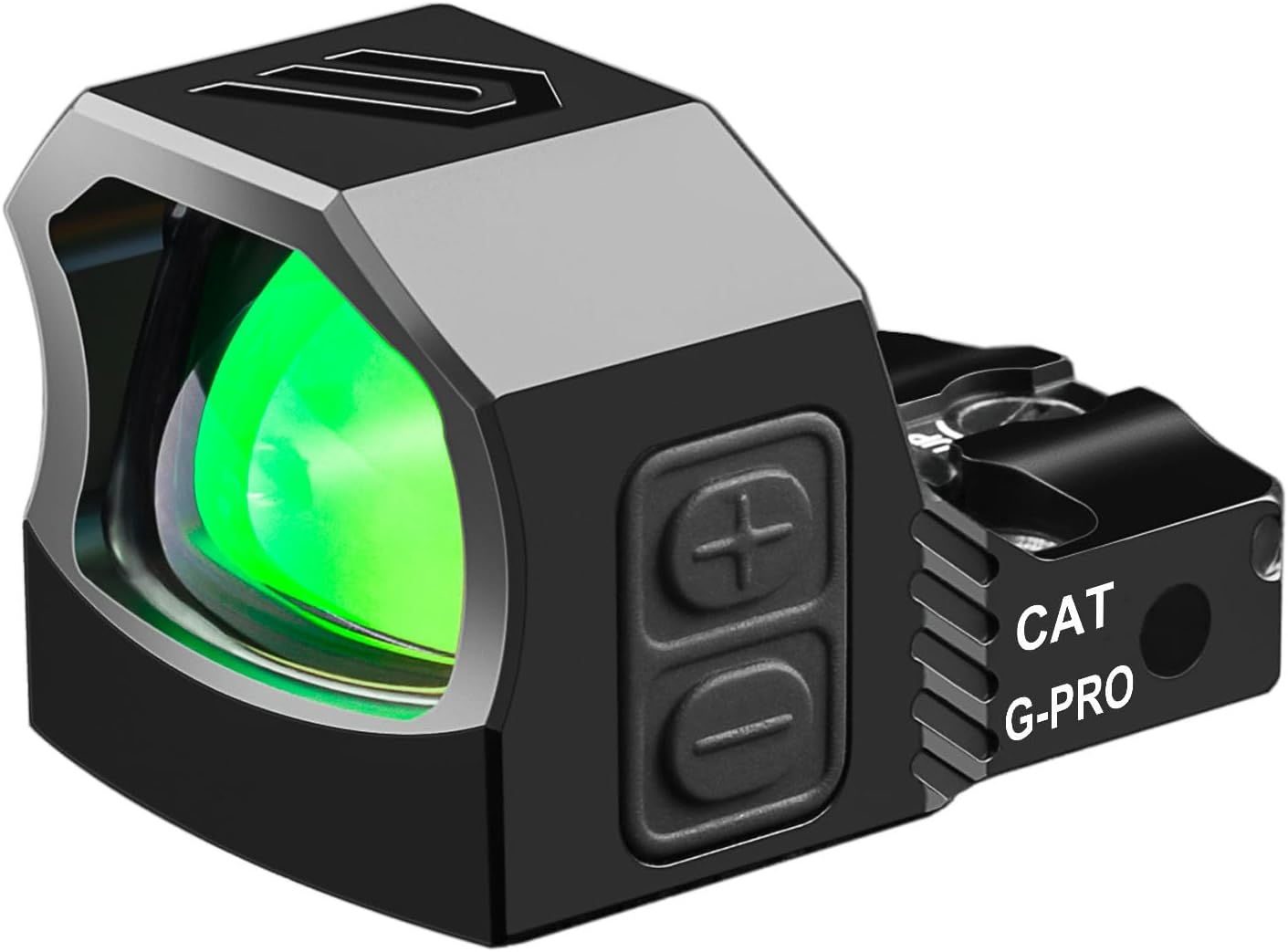 Cyelee CAT G-PRO Green Dot Sight for RMSc/407k/507k Footprint - 3MOA Reflex Sight with Motion Deactivated Standby(Similiar to Shake Awake)