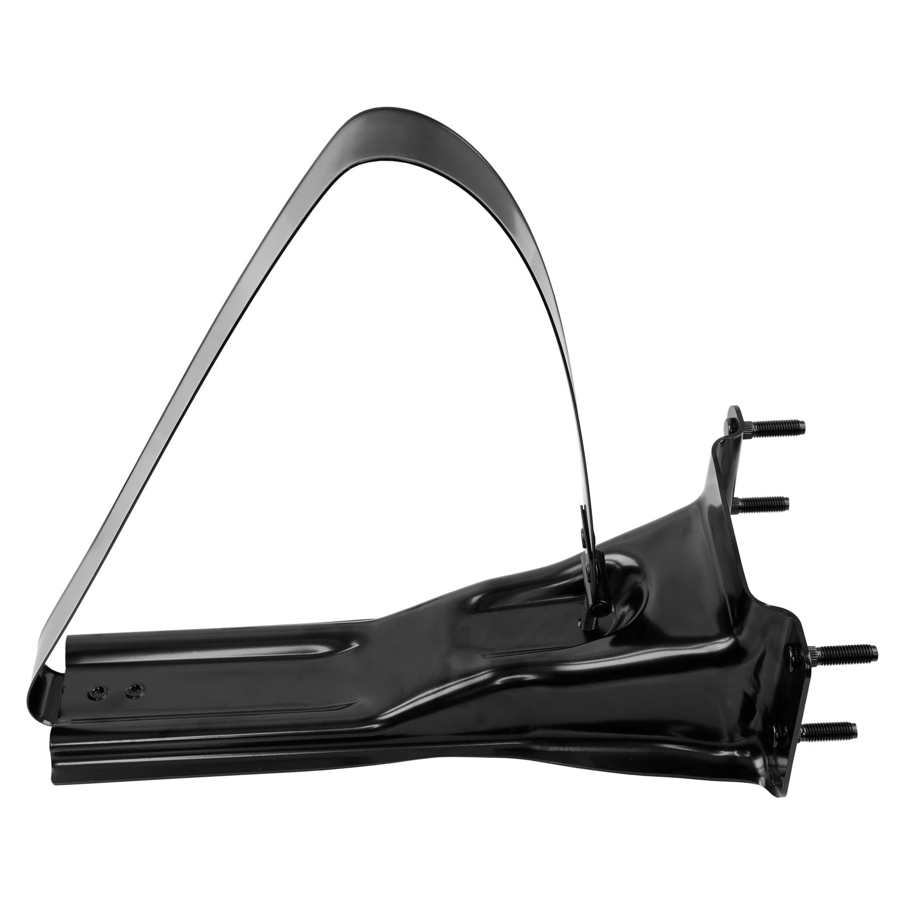 Fuel Tank Strap Compatible with 1988-2000 Chevy GMC 1500 2500 3500 C/K Pickup 6' Bed - Electrophoresis Steel, Replace OEM 15611433, Black