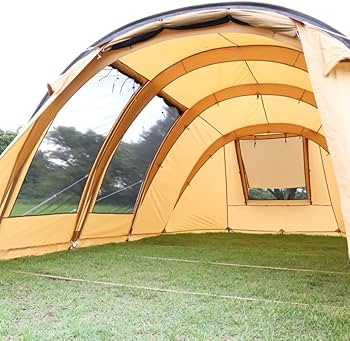 Amazon.co.jp: イグニオ 2ルーム型テント ドームテント 4人用