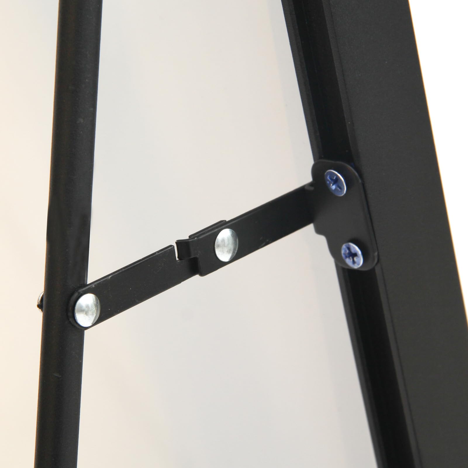 Specchio integrale 165 x 60 specchio rettangolare su piedistallo, grande specchio da appoggio al pavimento, telaio in lega di alluminio, vetro temperato, per camera da letto, soggiorno, cabina