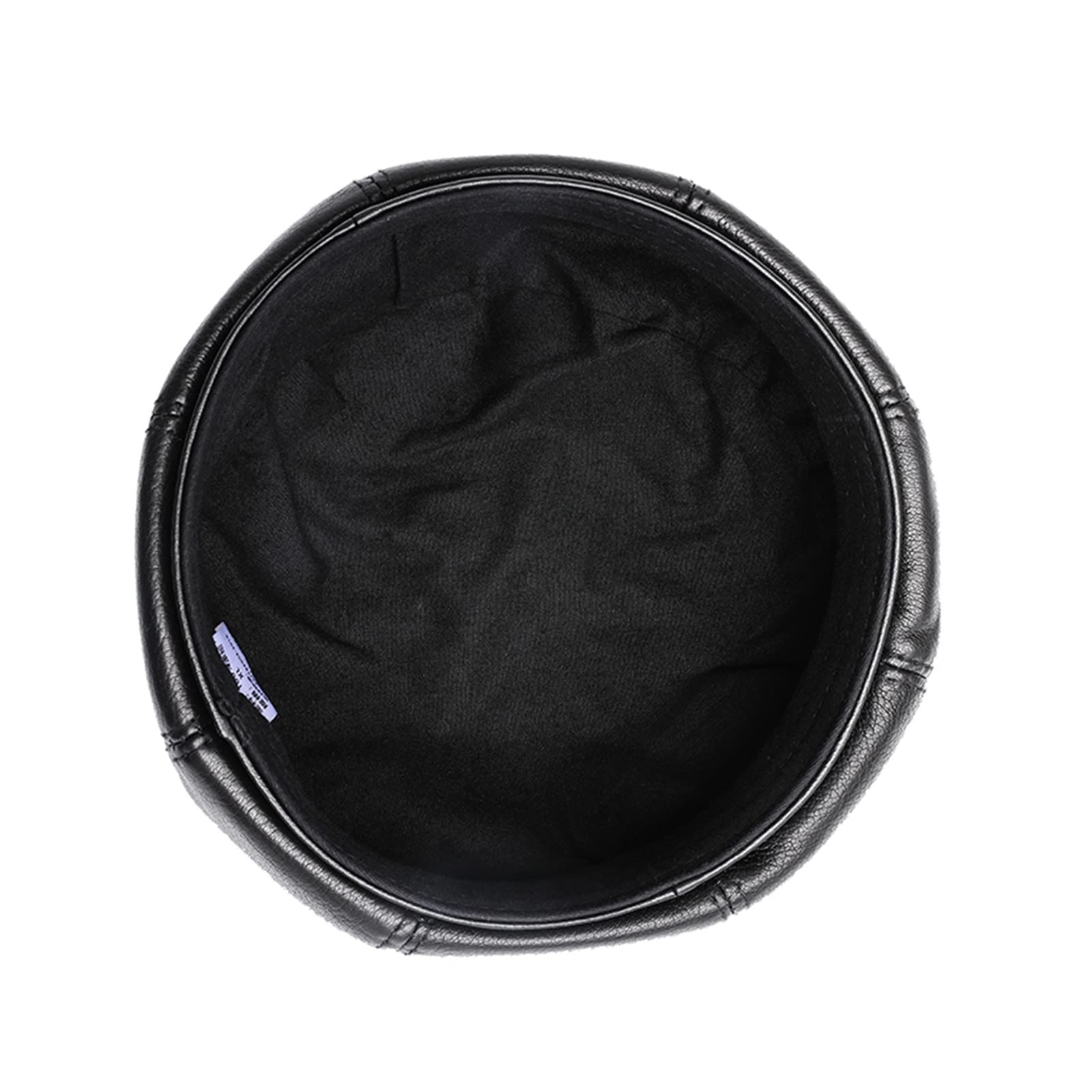 Pudi Kobiety Prawdziwej Skóry Beret Czapka Kapelusz 2021 Brand New Men Real Owce Skórzane Newsboy Berets Caps Hols HL931