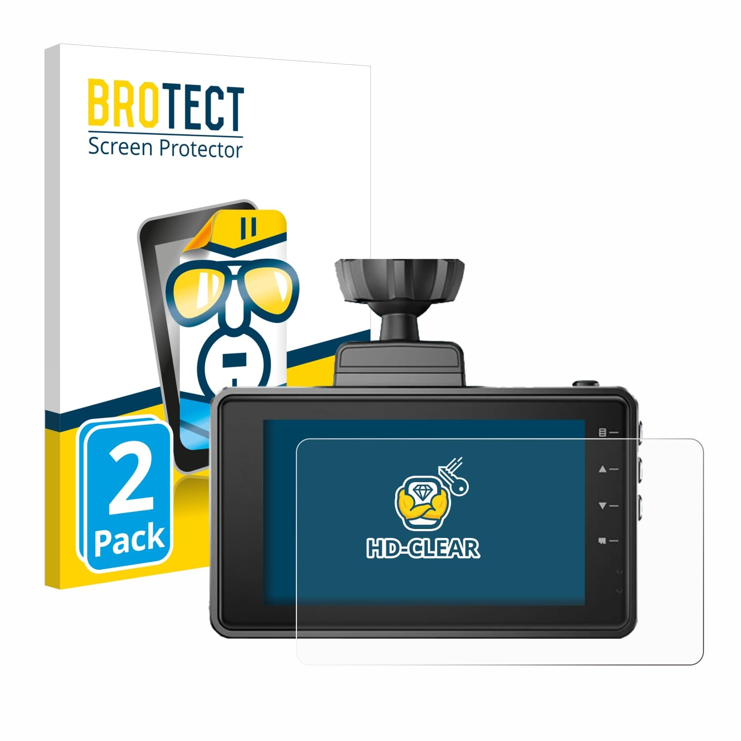 brotect Screen Protector Compatible with Nanocam M27 (2 Pack) - HD-Clear Protection Film