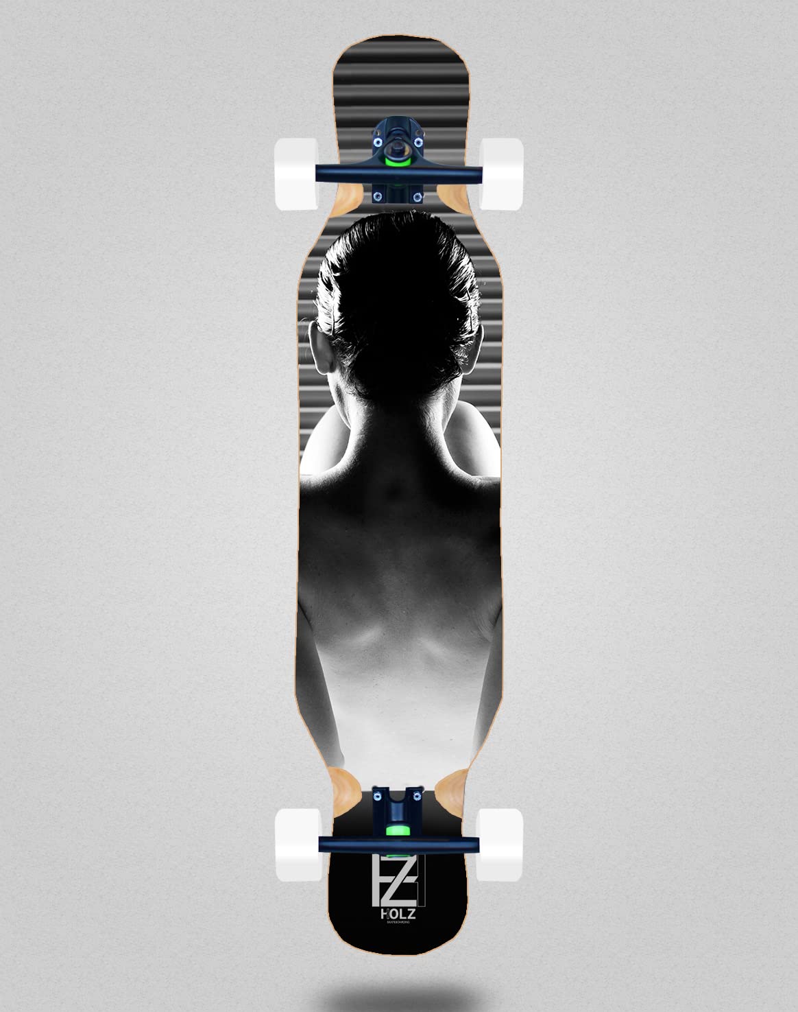 Holz Skate Skateboard Longboard Complete 46x10 Leroy Phy Mireia