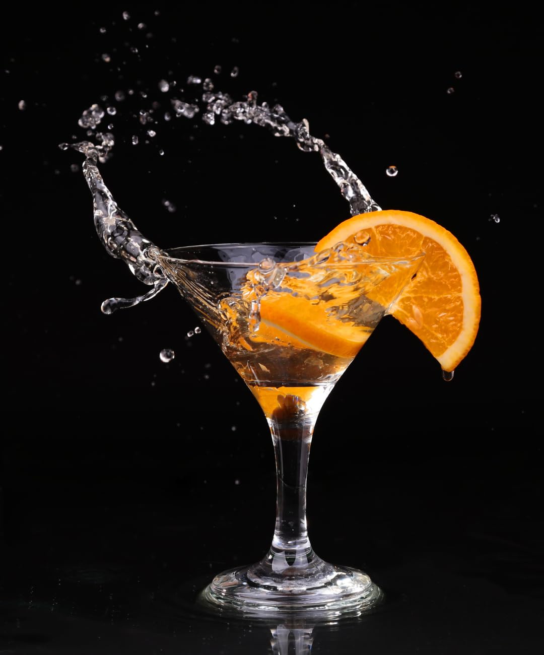 Naranja Valenciana Deshidratada 120 g en Tarro | Cocktail Garnish Premium | Rodajas Enteras para Gin Tonic, Cócteles, Mixología y Vermut | 100% Natural sin Azúcar Añadido (Naranja 120g)