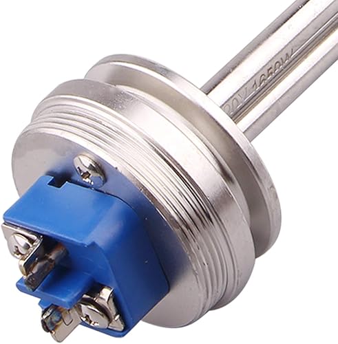 Miniatura 33 de DERNORD Calentador de agua de inmersión de acero inoxidable con elemento calefactor plegable de 1.5 pulgadas (OD50.0.197 in) (120V 1500W)